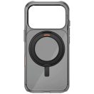 Uniq Swivix Apple iPhone 17 Pro tok 360 fokban állítható kitámasztóval, fekete