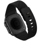 Uniq Fluo Apple Watch 40/41/42/44/45/46/49mm mágneses szíj, fekete