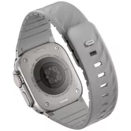   Uniq Fluo Apple Watch 40/41/42/44/45/46/49mm mágneses szíj, szürke