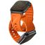 Uniq Fluo Apple Watch 40/41/42/44/45/46/49mm mágneses szíj, narancs