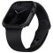 Uniq Valencia Apple Watch 11/ Watch 10 46mm műanyag tok, fekete
