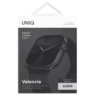   Uniq Valencia Apple Watch 11/ Watch 10 46mm műanyag tok, fekete