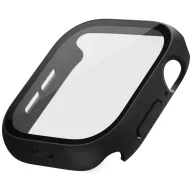   Uniq Nautic Apple Watch 11 / Watch 10 46mm műanyag tok, IP68 por-és cseppálló, kijelzővédő felülettel, fekete