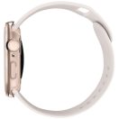 Uniq Voute Apple Watch 11 / Watch 10 46mm műanyag tok, tempered glass kijelzővédő üvegfóliával, rozéarany