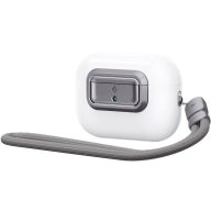   Spigen Lock Fit "M" Apple Airpods Pro /  Airpods Pro 2 fülhallgató tokhoz biztonsági zár, kézpánttal, szürke