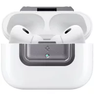   Spigen Lock Fit "M" Apple Airpods Pro /  Airpods Pro 2 fülhallgató tokhoz biztonsági zár, kézpánttal, szürke