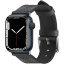Spigen Retro Fit Apple Watch Ultra 3 / 2 / 1 49mm 10 46mm / 9 / 8 / 7 45mm / SE (2 / 1) / 6 / 5 / 4 44mm / 3 / 2 / 1 42mm műbőr szíj, fekete