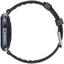 Spigen Retro Fit Apple Watch Ultra 3 / 2 / 1 49mm 10 46mm / 9 / 8 / 7 45mm / SE (2 / 1) / 6 / 5 / 4 44mm / 3 / 2 / 1 42mm műbőr szíj, fekete