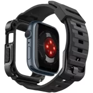   Spigen Tough Armor Pro Metal Apple Watch 7-9 (45 mm) tok / szíj, fekete