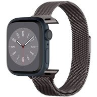   Spigen Metal Fit Apple Watch 1-6, SE, SE (2022), SE (2025) (38 / 40 mm) / Watch 7-9 (41 mm) / Watch 10-11 (42 mm) fém szíj, grafit