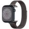 Spigen Metal Fit Apple Watch 1-6, SE, SE (2022), SE (2025) (38 / 40 mm) / Watch 7-9 (41 mm) / Watch 10-11 (42 mm) fém szíj, grafit