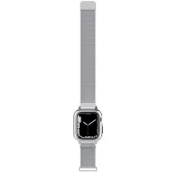   Spigen Metal Fit Pro Apple Watch 4-6, SE, SE (2022), SE (2025) (40 mm) / Watch 7-9 (41 mm) fém szíj / tok, ezüst