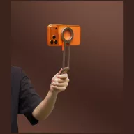   Uniq Arcus MagSafe kompatibilis Selfie bot / Tripod állvány kulcsatartóra akasztható résszel, arany