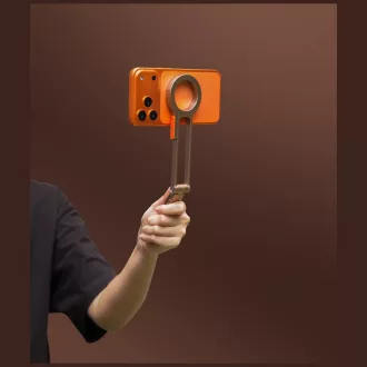   Uniq Arcus MagSafe kompatibilis Selfie bot / Tripod állvány kulcsatartóra akasztható résszel, arany