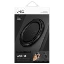 Uniq Gripfit 360 Magnetic telefontartó kitámasztóval, mágneses, fekete