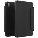 Uniq Rovus 360 Apple iPad Pro 13 2024 / 2025 mágneses tok kitámasztóval, 360 fokban forgatható, fekete