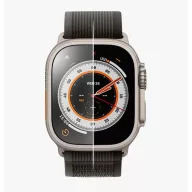   Uniq Optix Duo Pro Apple Watch Ultra 3 / 2 / 1 49mm Anti-reflecting tempered kijelzővédő fólia, ezüst