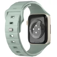   Uniq Stride De Rubber Apple Watch 42/41/40mm gumis szilikon szíj, zöld