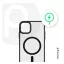 Phoner Apple iPhone 16 Pro Hybrid Mag MagSafe kemény hátlap tok, fekete