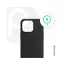 Phoner Apple iPhone 17 Pro Max Magsafe szilikon tok, fekete