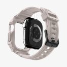 Spigen Rugged Armor Pro 2 Apple Watch 10-11 (46mm) szíj / tok, Dune Beige, bézs