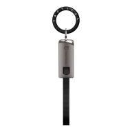   Tactical OODA Loop USB-C-USB-C töltő- és adatkábel, kulcstartó, fekete