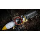 Tactical Fat Man 2.0 USB-C-USB-C töltő- és adatkábel, szilikon, 1m, piros