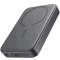 Joyroom JR-W020 Powerbank / külső akkumulátor, USB-A port, USB-C port, MagSafe kompatibilis, USB-C-USB-C, 0.25m kábellel, 10000mAh, 20W, fekete