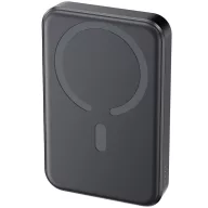   Joyroom JR-W020 Powerbank / külső akkumulátor, USB-A port, USB-C port, MagSafe kompatibilis, USB-C-USB-C, 0.25m kábellel, 10000mAh, 20W, fekete