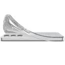 Spigen Liquid Crystal Glitter Samsung Galaxy S26 tok, Crystal Quartz, átlátszó