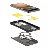   Spigen Tough Armor MagFit Samsung Galaxy S26 tok, MagSafe, Gunmetal, szürke