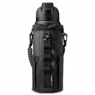   Spigen Tumbler Holder Bag LF500, termosz, kulacs tartó táska, mágneses, fekete