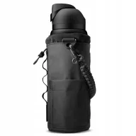   Spigen Tumbler Holder Bag LF500, termosz, kulacs tartó táska, mágneses, fekete