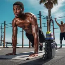 Spigen Tumbler Holder Bag LF500, termosz, kulacs tartó táska, mágneses, fekete