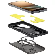   Spigen Tough Armor MagFit Samsung Galaxy S26 Ultra tok, MagSafe, Gunmetal, sötétszürke
