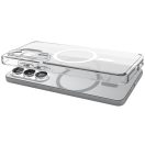 Spigen Ultra Hybrid MagFit Samsung Galaxy S26 Ultra tok, Clear White, átlátszó-fehér