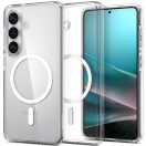 Spigen Ultra Hybrid MagFit Samsung Galaxy S26 tok, Clear White, átlátszó-fehér