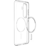   Spigen Ultra Hybrid MagFit Samsung Galaxy S26 tok, Clear White, átlátszó-fehér