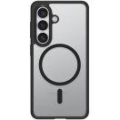 Spigen Ultra Hybrid MagFit Samsung Galaxy S26 Plus tok, Matte Black, átlátszó-fekete