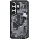 Spigen Ultra Hybrid MagFit Samsung Galaxy S26 Ultra tok, MagSafe, Zero One, átlátszó-fekete