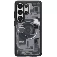   Spigen Ultra Hybrid MagFit Samsung Galaxy S26 Ultra tok, MagSafe, Zero One, átlátszó-fekete