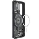 Spigen Ultra Hybrid MagFit Samsung Galaxy S26 Ultra tok, MagSafe, Zero One, átlátszó-fekete