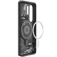   Spigen Ultra Hybrid MagFit Samsung Galaxy S26 Ultra tok, MagSafe, Zero One, átlátszó-fekete