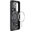 Spigen Ultra Hybrid MagFit Samsung Galaxy S26 Plus tok, MagSafe, Zero One, átlátszó-fekete