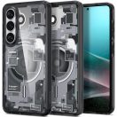 Spigen Ultra Hybrid MagFit Samsung Galaxy S26 tok, MagSafe, Zero One, átlátszó-fekete