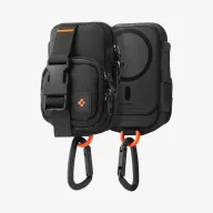   Spigen Snap Zip MagFit kártyatartó / táska, rendszerező, MagSafe, fekete
