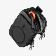   Spigen Snap Zip MagFit kártyatartó / táska, rendszerező, MagSafe, fekete