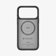   Spigen Enzo Aramid T MagFit Apple iPhone 17 Pro tok, MagSafe, Black, fekete.ezüst