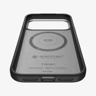   Spigen Enzo Aramid T MagFit Apple iPhone 17 Pro tok, MagSafe, Black, fekete.ezüst