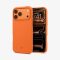 Spigen Silicone Fit MagFit Apple iPhone 17 Pro tok, MagSafe, Cosmic Orange, narancs